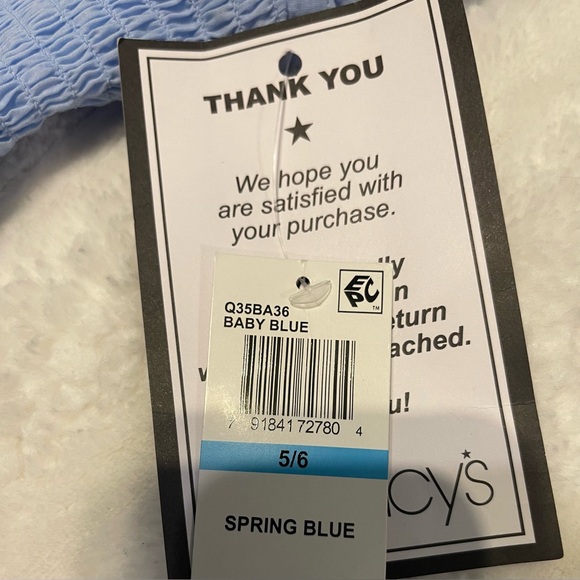 Macy's Light Blue Puff Sleeve Mini Dress💎💎 - Picture 11 of 14